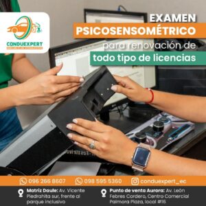 Examen Psicosensométrico